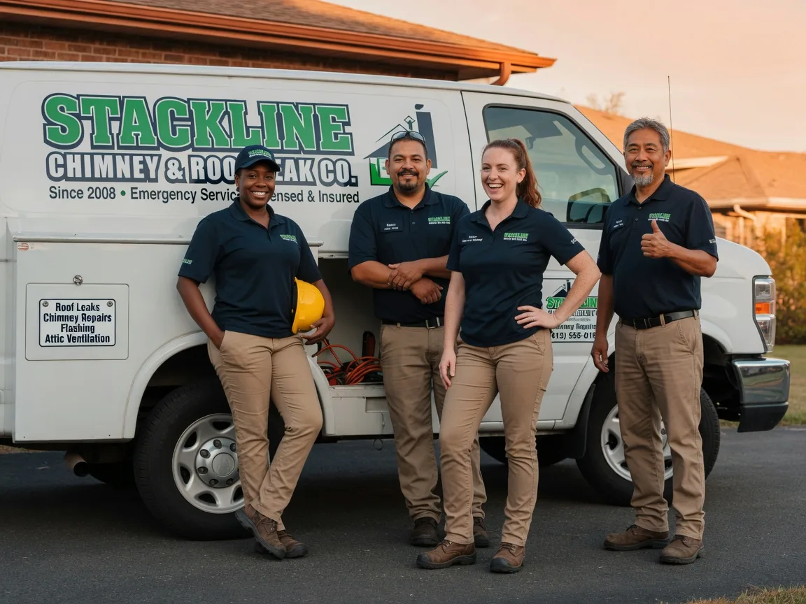 Chimney flashing repair company in Lake Arthur, LA